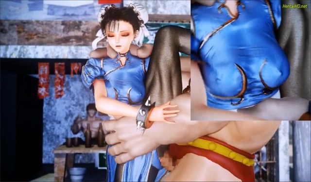 Fighting Girl Li -Defeated and Automatically Assaulted- 3D